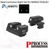 ������ ������ P226 / E2�� Steel Sight Set(��ö ������/�� ��Ʈ) Steel Luminous Sight Set for MARUI P226/E2
������ P226...