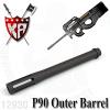 P90 ���� �ƿ��ٷ� Outer Barrel
 
DESCRIPTION:8.2 inches Aluminum Reinforced 
Outer Barrel for P90....