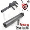 Power Up Carbon Fiber Silencer for KSC / KWA MP76.03mm ���� �ٷ� �Դϴٰ�ǰ�� ź�� ������ ����������� �������� �پ ���ν�Ʈ ���� ��...