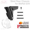 Steel Rear Chassis for MARUI G19���� ��ƿ ���� ���ÿ�ó���� ���� ���ԵǾ� �ֽ��ϴ�.Color: BlackMaterial: SteelWeight: 35g...