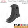 Ridged Trigger For MARUI Glock19&nbsp;Gen3/4(Black)������ �۷�19�� ��Ƽ�FOR MARUI G19 GBB USE ONLY Weight : ...