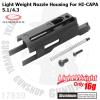 Light Weight Nozzle Housing For HI-CAPA5.1/4.3 GBBWeight :16gMeterial :Aluminumcolor : blackCAPA-41(...