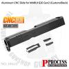 Aluminum CNC Slide for MARUI G26 Gen3 (Custom/Black)100�� CNC Process, Aluminum Slide with Hard Anodi...