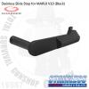 Stainless Slide Stop for MARUI V10 (Black)Stainless Enhancement, For MARUI V10 GBBWeight : 12 gMater...