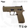 SIG SAUR M18 TAN (by VFC) �ڵ�� ��Ż���� : 180mm�ٷ� : 88.9mm���� : 690g��ź�� : 21������ : Aluminum AlloySIG M18�� S...