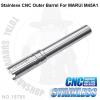 Stainless CNC Outer Barrel For MARUI M45A1100�� CNC Process, For MARUI M45A1/MEU/1911 GBBWeight : 62 ...