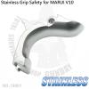 Stainless Grip Safety for MARUI V10Stainless Enhancement, For MARUI V10 GBBWeight : 32 gMaterial : S...