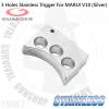 3 Holes Stainless Trigger For MARUI V10 (Silver)Stainless Enhancement, For MARUI V10 GBBWeight : 12 ...