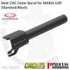 Steel CNC Outer barrel MARUI USP(���Ĵٵ�)

100% CNC Process, For MARUI USP GBB Use Only!Weight : 50 g...