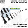 AR Steel Receiver Pin with Detent, Spring Set and Dummy Receiver Pin Set for TM MWS (Normal Type)CYM...