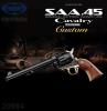 MARUI SAA.45 Cavalry Ŀ���� ������ŷ�� �Դϴ�.���� : 330mm�ٷ� : 70mm���� : 446g��ź�� : 6������ : SAA.45 Cavalry 7.5inch����...