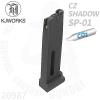 KJWORKS���� CZ SP01 Shadow Co2���� źâ �Դϴ�.īƮ���� ������ 6mm ���������� ���ԵǾ� �ֽ��ϴ�.�ȳ������Դϴ�.CO2 źâ�� ��� ����� ���� ������ ������...