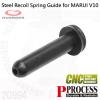 Steel Recoil Spring Guide for MARUI V10100% Steel CNC Enhancement, For MARUI V10 GBBWeight : 15 gMat...