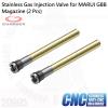�����η��� ���� ������ ��� Stainless Gas Injection Valve for MARUI GBB Magazine (2�� ��Ʈ)100% �����η��� CNC �����Ǿ�, �ſ� ...