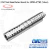 ���� CNC Stainless Outer Barrel for MARUI V10(�ǹ�)/V10-09(SV)�Դϴ�.100% CNC �����Ͽ� �ſ� �����մϴ�.CNC Stainless O...