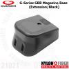 G-Series GBB Magazine Base (Extension/Black)�۷Ͻø��� źâ ������ ���� ���̽�(Extension) ����For MARUI/KJ GLOCK Seri...