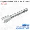 9MM Stainless Outer Barrel for MARUI M&P9LM&P9L 9mm �����η��� �ƿ��͹ٷ�100% Stainless CNC ProcessFor MARUI M...