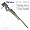 MB08A ��Ʈ�׼� �������۰� Folding Stock & Fluted Barrel DEMB-01�� �⺻ �𵨷� �� ������ŷ(������ ������) ����̸��ø��ٷ��� ���̽� ���������Դϴ�...