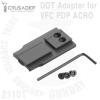 CRUSADER Red DOT Adapter for VFC PDP ACRODesigned for UMAREX / VFC PDP GBB airsoftACRO footprintMate...