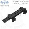 Marui Low Profile Mount Base for G3/MP5 AEG SeriesMP5 / G3 Low Mount base �ο� ����Ʈ ���̽� MP5 ������ G3...