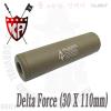 Light Weight Slim Silencer (Delta Force) - DE�ڵ�� �� �����ǿ� ������ �Դϴ�14mm ��/������ ����Դϴ�.���� : 110mm���� : 30mm...